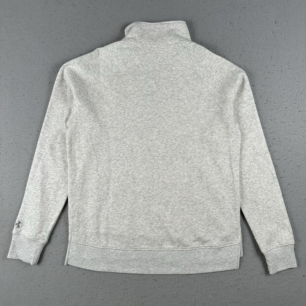 Under Armour University Of Wisconsin 1/4‎ Zip Sweatshirt Women's Medium Gray - Picture 16 of 16